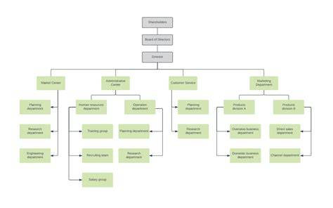 Diagrama organizatorica si legaturile dintre departamente, evidentiind cum se conecteaza functiunile printr-o organigrama si fise ale posturilor