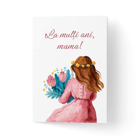 Felicitare cu urări pentru o viitoare mamă