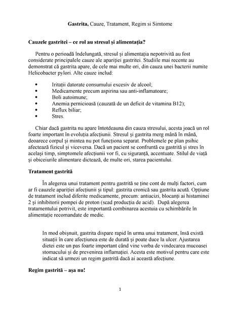Regim alimentar gastrita sarcina - infografic
