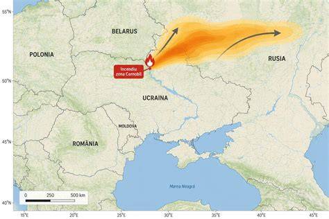 Infografic: traseul norului radioactiv Cernobîl spre România, principale orașe afectate, perioadă de expunere