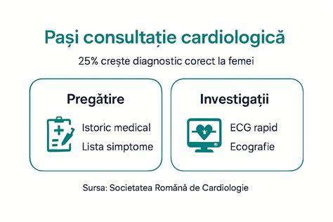 Infografic: Pașii unei consultații obstetrice-ginecologice
