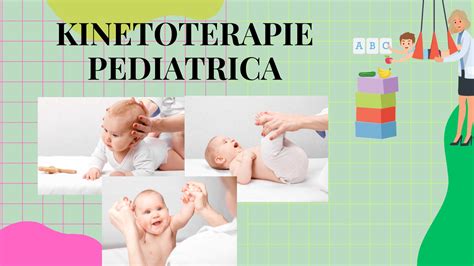 kinetoterapeut lucrând cu un bebeluș