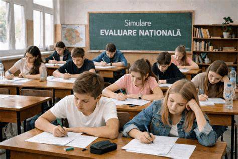 Infografic: Structura examenului Evaluării Naționale pentru clasa a VIII-a