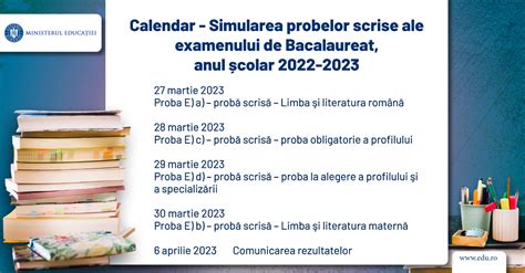 Comparativ: timp, reguli și scopuri ale simulărilor Bacalaureat