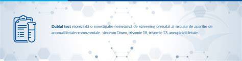 Infografic: Cum se execută dublul test (marker serici, NT, date materne)