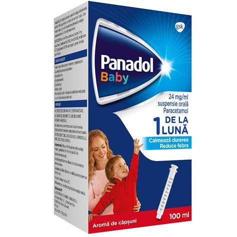 Infografic: Panadol Baby - doze în funcție de greutate