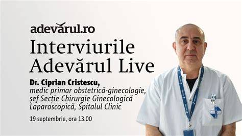 Infografic: Dr. Ciprian Cristescu - carieră și specializări în obstetrică-ginecologie