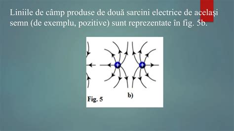 Ilustratie echilibr energetic si linii de câmp între două sarcini
