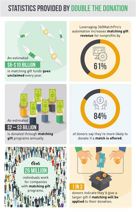 Informational infographic showing the flow of donations from donors to babies in maternity wards