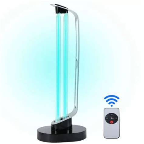 Imagine infografic: Lampa UV-C si procesul de dezinfecție a suprafetelor