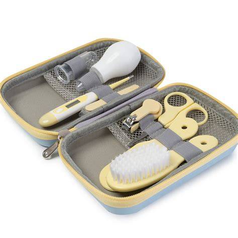 Imagini: Colectie de seturi de ingrijire pentru bebelusi, diverse teme (Birdies Roz, Verde, Squirrel, Pearl Blue)