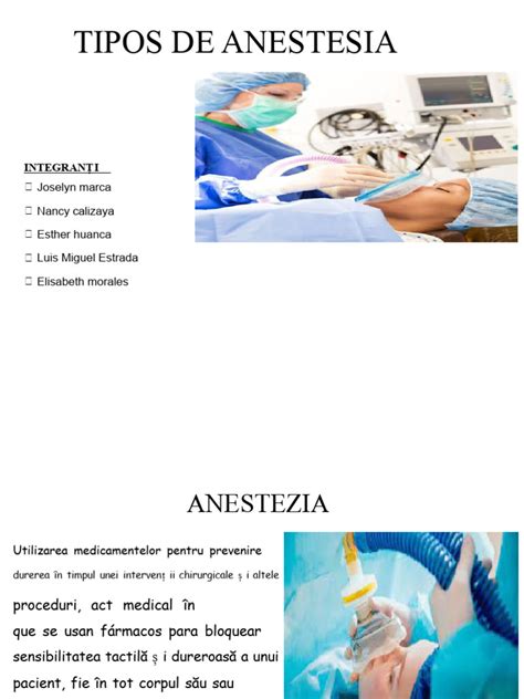 Diagram: tipuri de anestezie si aplicabilitate in stomatologie