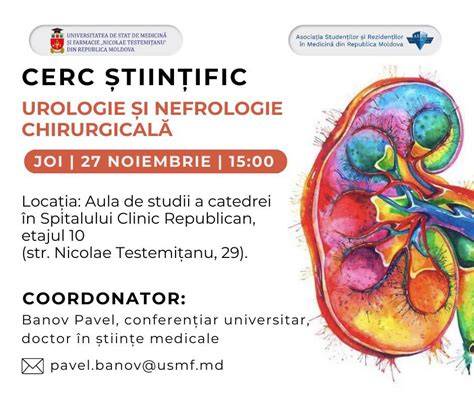 Infografica: Reteaua de referire intre urologie si nefrologie
