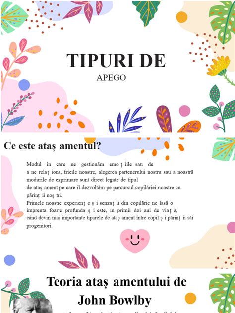 Infografic: tipuri de atașament și efectele asupra dezvoltării copilului