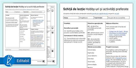 Schema de activități pentru o lecție de prietenie și autocunoaștere