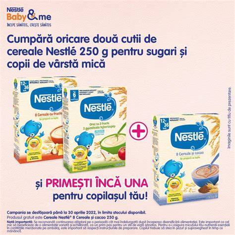 Infografic: Nutrienții esențiali pentru sugari din cereale fără aditivi