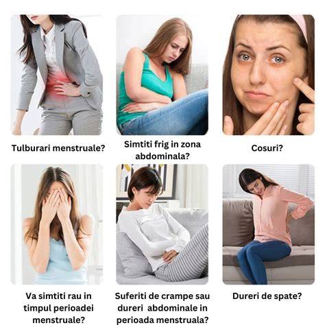 Infografica: etape ale tranzitiei menstruale si simptome