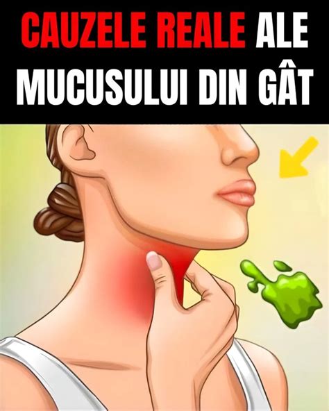 Infografic: Căi de eliminare a mucusului în gât în timpul sarcinii