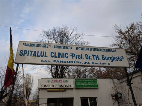 Infografic: structură spital urologie Burghele