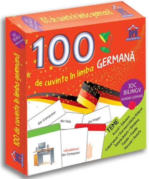 Ilustrație educațională: copii învățând literele în limba germană