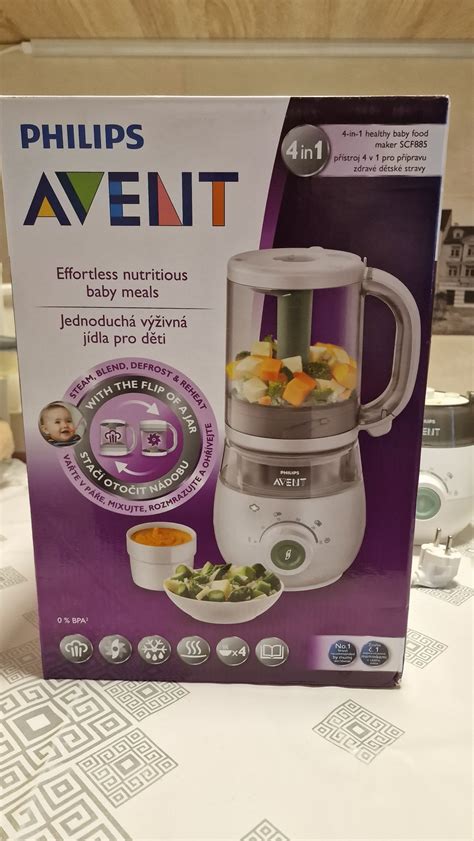 Aparat de gătit la aburi pentru bebeluși