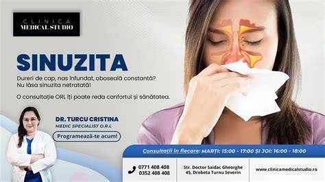 Infografie: tipuri de sinuzită și durata simptomelor