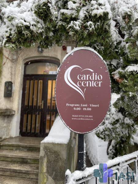Cardiocenter Iași - logo/fișă informațională a serviciilor