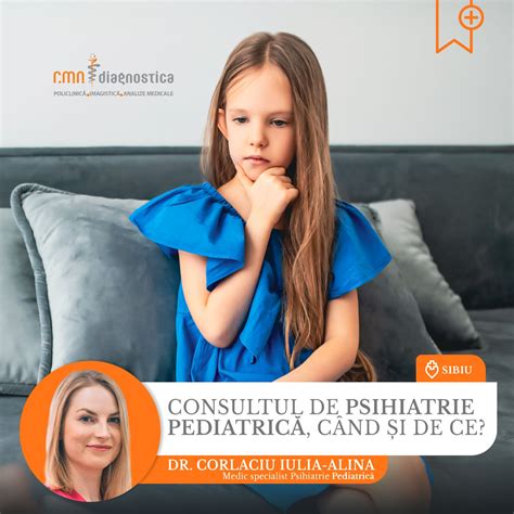 Infographic: Fluxul unei consultații de psihiatrie pediatrică