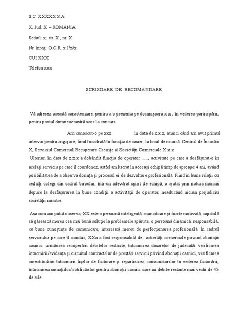 Fotomodel de scrisoare de recomandare pentru asistent maternal