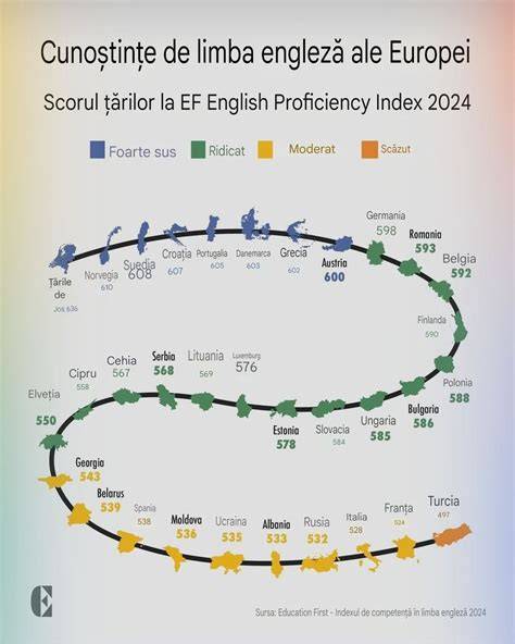 Infografic: Beneficiile competenței în limba engleză în carieră și viața personală