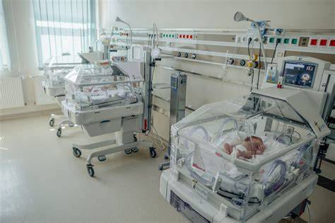 Diagrame ale structurii secției Neonatologie I (Unitate terapie intensivă neonatală, Unități Prematuri, etc.)