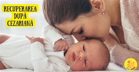 Infografic: sfaturi pentru recuperarea după cezariană