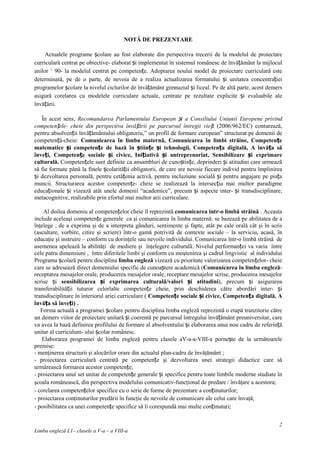 Diagramă despre transferul competențelor între limba maternă și cele străine