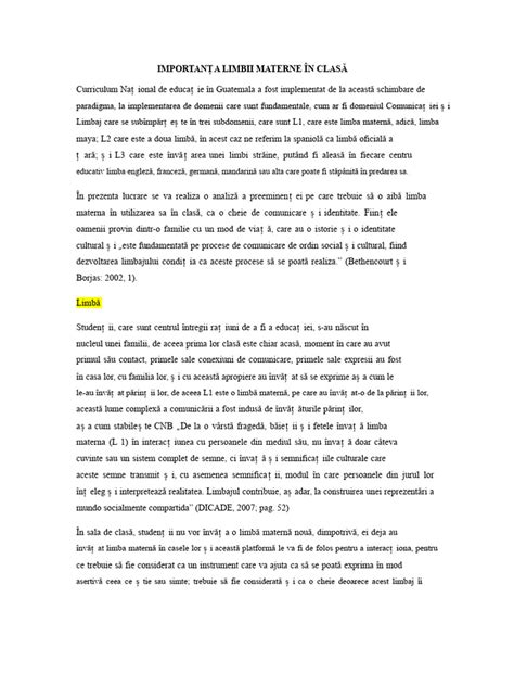 Infografic despre importanța limbii materne: rol în dezvoltare, alfabetizare, identitate