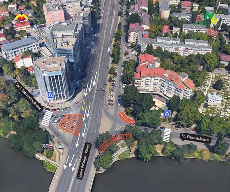 Hartă cu zona Băneasa și proximitățile hotelurilor
