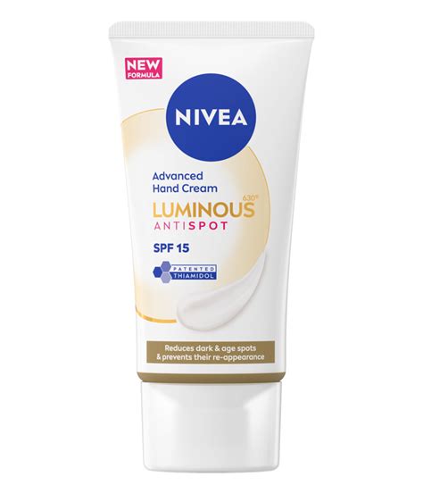 Crema NIVEA Luminous630 - această cremă targetează vergeturile și pete pigmentare