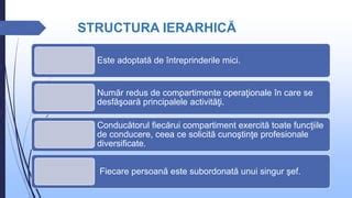 Structura ierarhică în învățământul preuniversitar