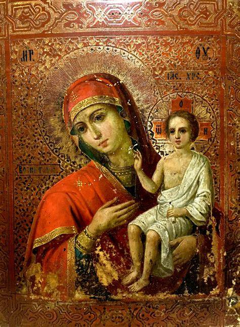 Iconografie a Maicii Domnului: simboluri și atribute