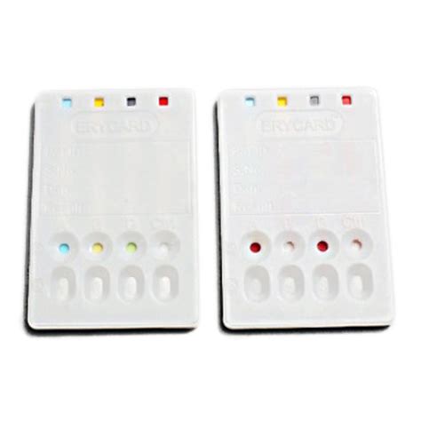 Card de grup sanguin