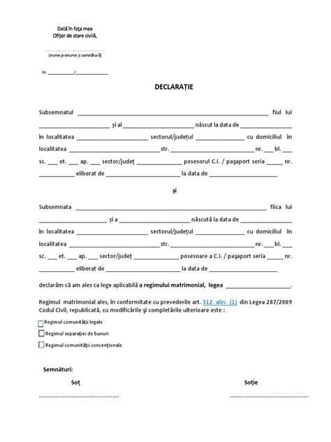 Infografic: Pașii pentru alegerea regimului matrimonial
