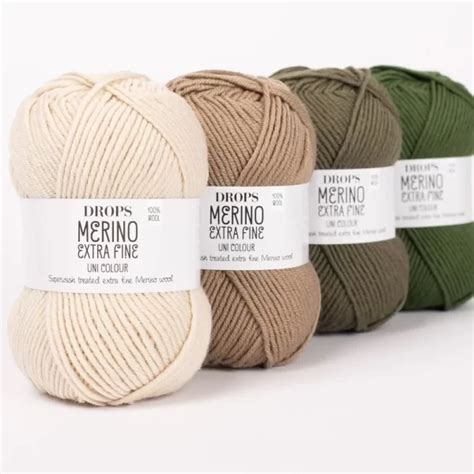 fire de lână merinos colorate