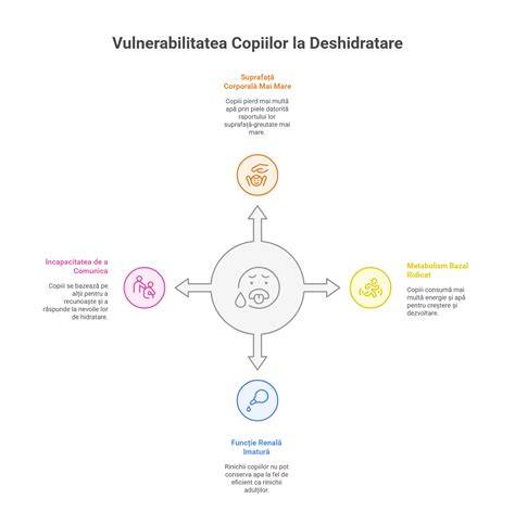 Infografic: etapele evaluării unei vărseauri la copii și semnele de deshidratare