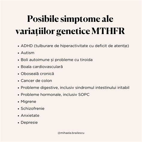 Infografie: Metabolismul folatului, MTHFR și rolul în metilare