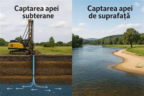 Schema organizării planşelor pentru obiectele subterane vs. supraterane