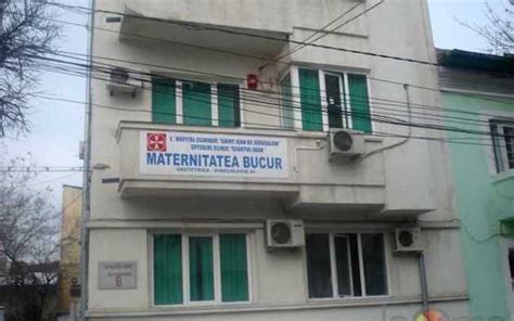 Infografic: structura si sectiile Maternitatea Bucur