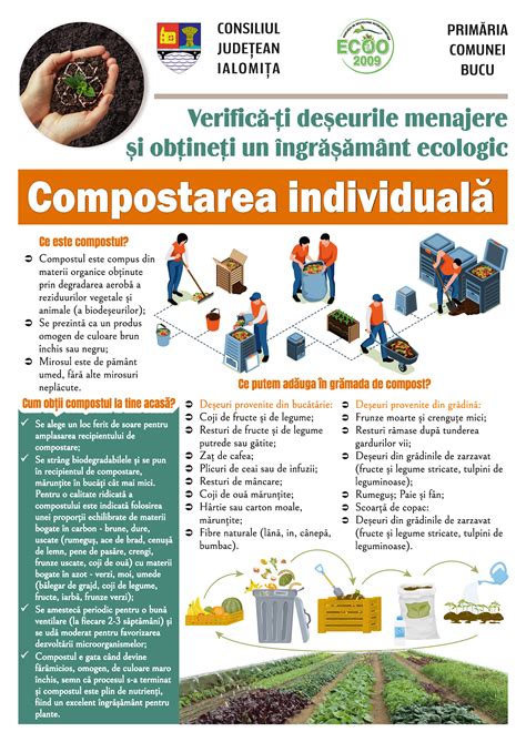 Infografic: Configurare tipică a unui punct de colectare a deșeurilor menajere