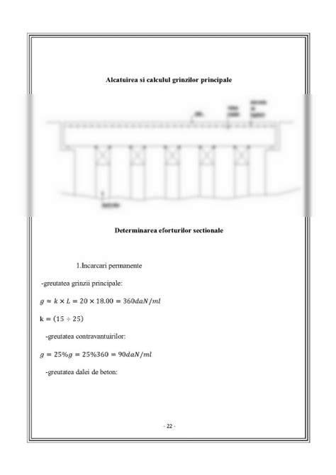 Secțiune transversală cu dispunerea etrierilor și numărul echivalent de ramuri