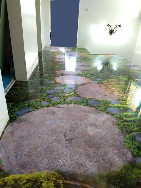 exemplu pardoseala epoxidica decorativa 3D