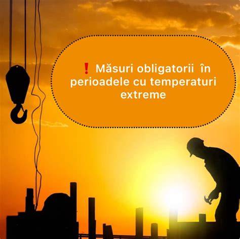 Infografic - Măsuri pentru perioade cu temperaturi extreme