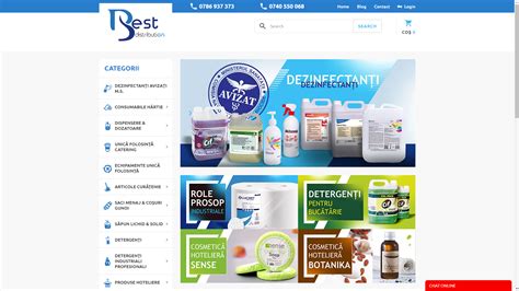 echipamente și produse de curățenie etichetate